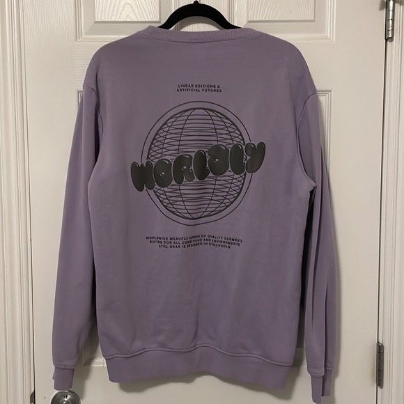 Medium Men’s Purple Crewneck (H&M) - Picture 2 of 2